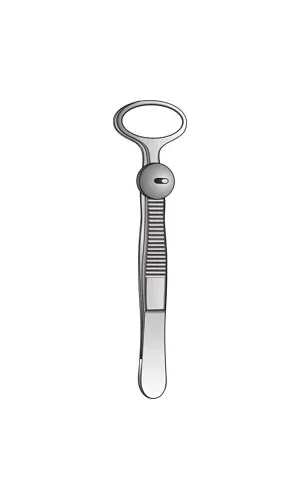 DESMARRES CHALZION / TARSAL CYST FORCEPS OVAL (OVAL DIAMETER: 20MM) (88.9MM